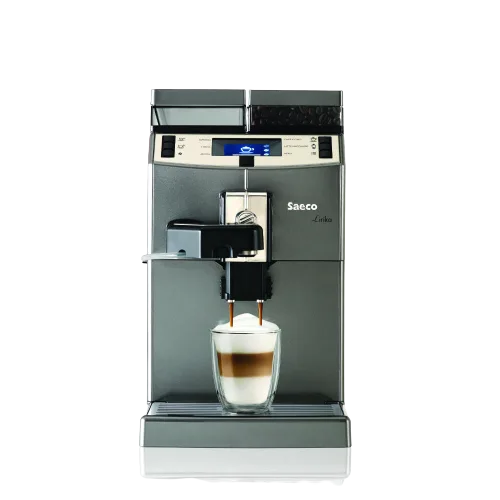 Saeco Lirika OTC One Touch Cappuccino Office Coffee Machine with Ceramic Grinder