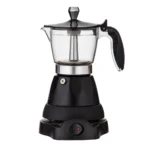 Electric Moka Pot Stovetop Espresso Maker Personal Use Brewing Rich Coffee