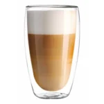 Double Wall Coffee Cup 450ML – Heat Resistant Glass Mug BD