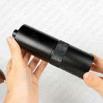 Burr mechanism inside premium coffee hand grinder