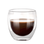 Double Wall Coffee Cup 250ML – Insulated Borosilicate Glass Mug for Hot & Cold Coffee – Bangladesh