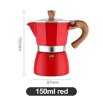 Moka pot stovetop espresso maker Italian coffee brewer available in Bangladesh