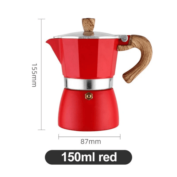 Moka pot stovetop espresso maker Italian coffee brewer available in Bangladesh