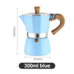 Moka pot stovetop espresso maker Italian coffee brewer available in Bangladesh
