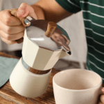 Moka pot stovetop espresso maker Italian coffee brewer available in Bangladesh