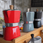 Moka pot stovetop espresso maker Italian coffee brewer available in Bangladesh