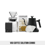 Complete V60 Coffee Solution Kit – Pour Over Brewing Set with Grinder, Scale & Kettle