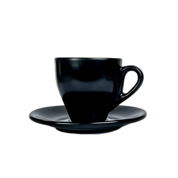 280ml-black-ceramic-latte-cup-saucer.jpg 280ml black ceramic latte cup and saucer for serving latte coffee in cafés restaurants and home coffee setups