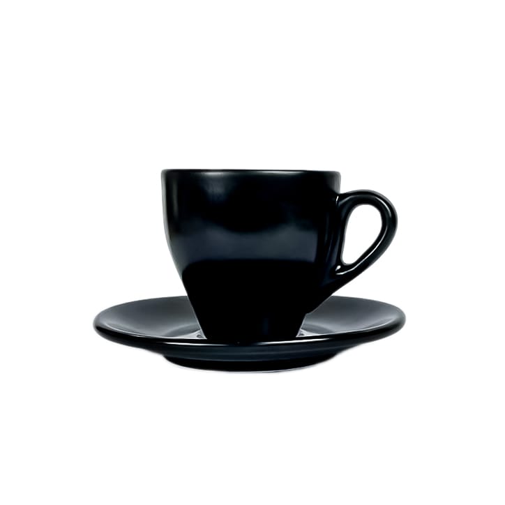premium-200ml-cappuccino-cup-and-saucer-black.jpg 200ml black ceramic cappuccino cup and saucer for cafés restaurants and home coffee brewing