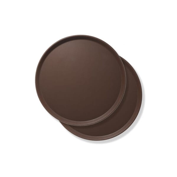 14 inch anti-slip round serving tray for cafés, restaurants, and coffee shops in Bangladesh