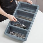 4 Compartment Cutlery Organizer Tray | Coffee Planet Bangladesh