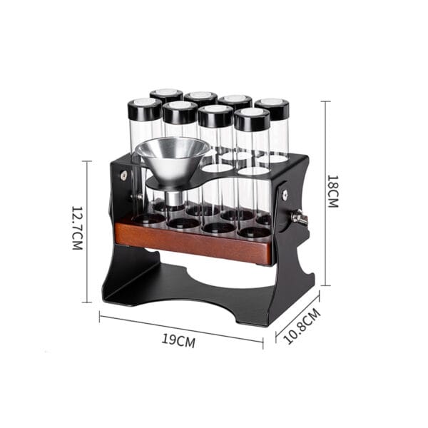 Commercial multi hopper coffee bean doser and dispenser for cafés in Bangladesh