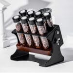 Commercial multi hopper coffee bean doser and dispenser for cafés in Bangladesh
