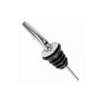 Stainless steel bottle pourer with food-grade rubber stopper for coffee syrup bottles in Bangladesh