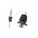 Stainless steel bottle pourer with food-grade rubber stopper for coffee syrup bottles in Bangladesh
